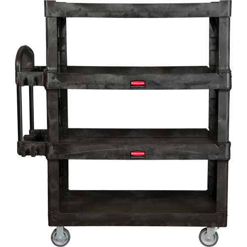 Heavy-Duty Ergo Utility Cart, 4 Tiers, 24-1/4" x 62-2/5" x 54-1/10", 700 lbs. Capacity NRZ Safety Inc.