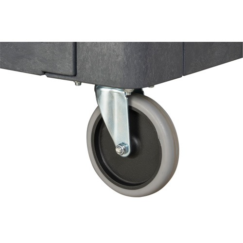 Flat-Shelf Utility Service Cart, 2 Tiers, 25-1/4" x 32-1/4" x 44", 550 lbs. Capacity NRZ Safety Inc.