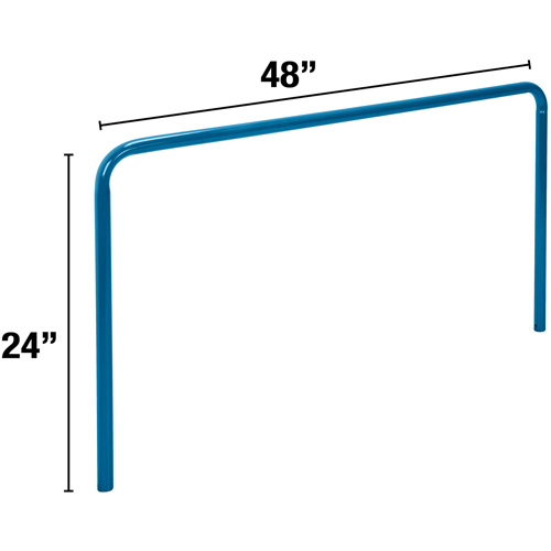 24" x 48" Upright Bracket for Panel Truck NRZ Safety Inc.