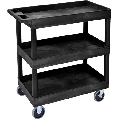 Tub Cart, 3 Tiers, 35-1/4" x 37-1/4" x 18", 375 lbs. Capacity NRZ Safety Inc.