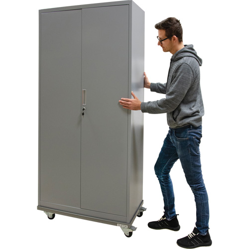 Chariot pour armoire, 18" la x 36" p x 1-3/8" h, Capacit&eacute; de 1000 lb NRZ Safety Inc.