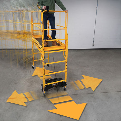 Motorized System for Climb-N-Go Scaffolding NRZ Safety Inc.