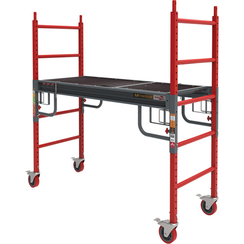 Buildman Baker Drywall Scaffold, 31" D x 6' H NRZ Safety Inc.