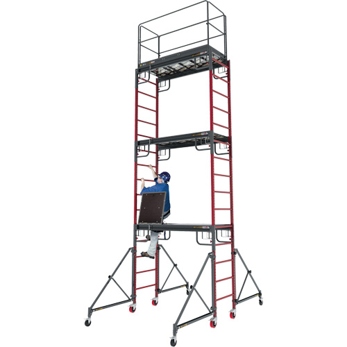 Buildman Baker Drywall Scaffold, 31" D x 6' H NRZ Safety Inc.