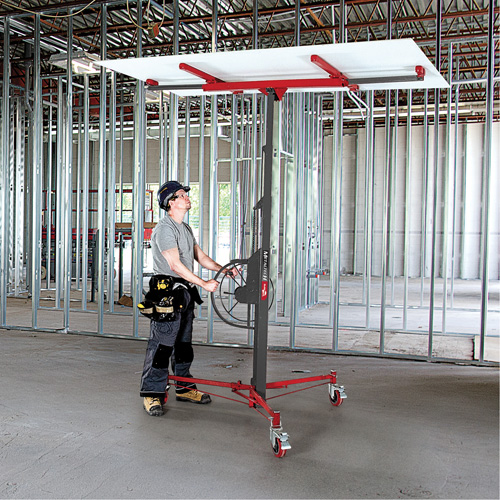 Buildman Drywall Panel Hoist NRZ Safety Inc.