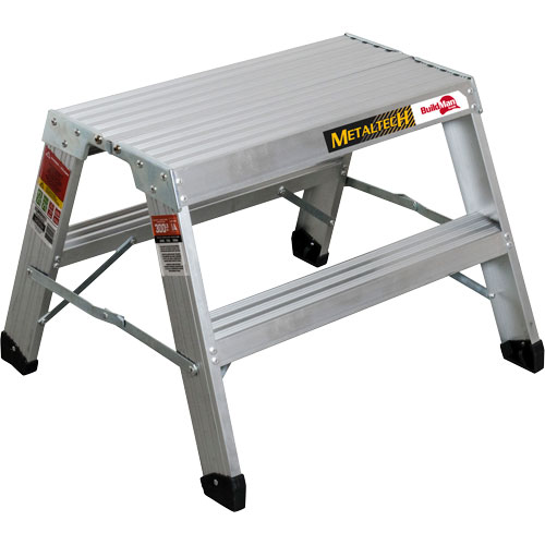 Portable Work-Stand Saw Horse, Aluminum Frame, 12-1/4" D x 24" H NRZ Safety Inc.