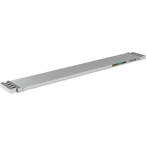 Telescoping Work Plank, 156" W x 12" D, 250 lbs. Capacity, Knocked Down NRZ Safety Inc.