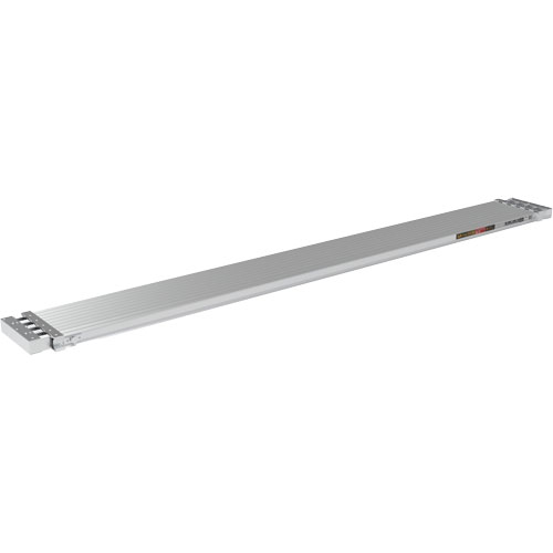 Planche de travail t&eacute;lescopique, 204" la x 12" pr, Capacit&eacute; de 250 lb, D&eacute;mont&eacute; NRZ Safety Inc.