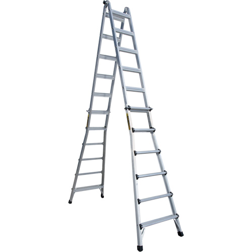 &eacute;chelle t&eacute;lescopique multifonction, Aluminium, 300 lb NRZ Safety Inc.