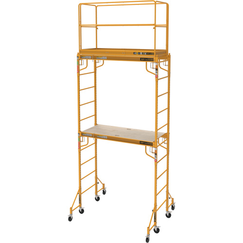 Jobsite Series Guardrail Scaffold Kit, 29-1/4" D x 44-1/2" H NRZ Safety Inc.