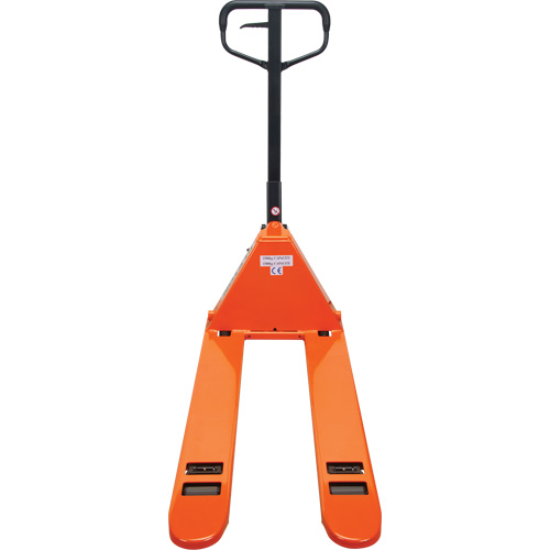 Low Profile Hydraulic Pallet Trucks, 48" L x 20.5" W, 3300 lbs. Cap. NRZ Safety Inc.