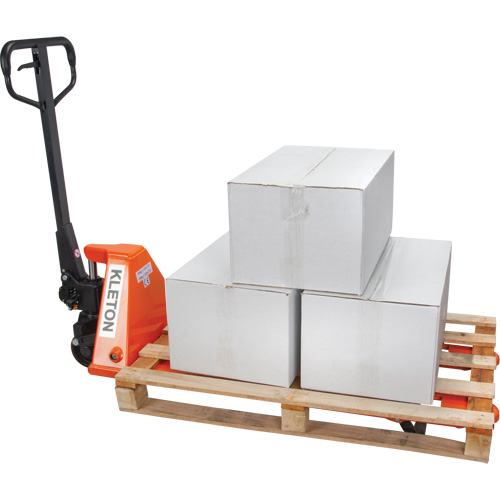 Low Profile Hydraulic Pallet Trucks, 48" L x 20.5" W, 3300 lbs. Cap. NRZ Safety Inc.