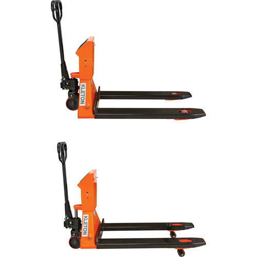 Digital Scale Pallet Truck, 44.5" L x 27.75" W, 4400 lbs. Cap. NRZ Safety Inc.