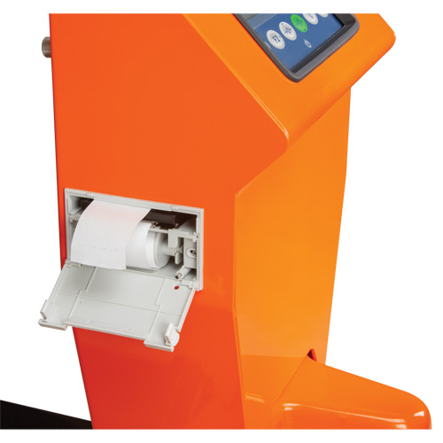 Digital Scale Pallet Truck, 44.5" L x 27.75" W, 4400 lbs. Cap. NRZ Safety Inc.
