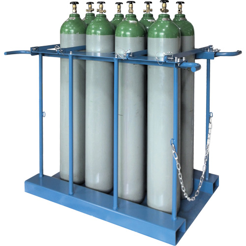 8-Cylinder Forklift Cylinder Storage Caddy NRZ Safety Inc.