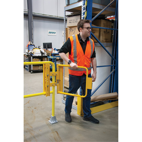 Safety Swing Gate, 21" H x 16" - 26" W NRZ Safety Inc.