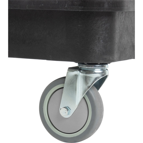 Utility Cart with Deep Lip Shelf, 3 Tiers, 19" x 39-1/2" x 28-1/4", 330 lbs. Capacity NRZ Safety Inc.