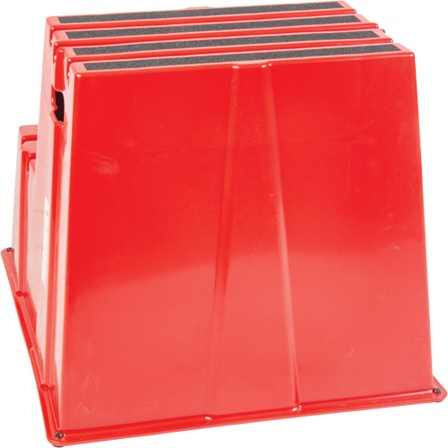 Industrial Step Stool, 2 Steps, 26" x 22-7/16" x 19-11/16" High NRZ Safety Inc.