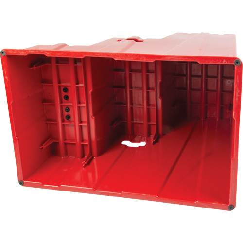 Industrial Step Stool, 3 Steps, 34-13/16" x 22-7/16" x 28-1/2" High NRZ Safety Inc.