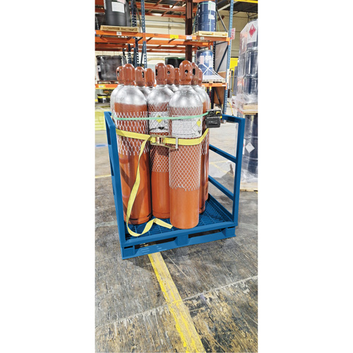 Palette pour bouteilles de gaz NRZ Safety Inc.