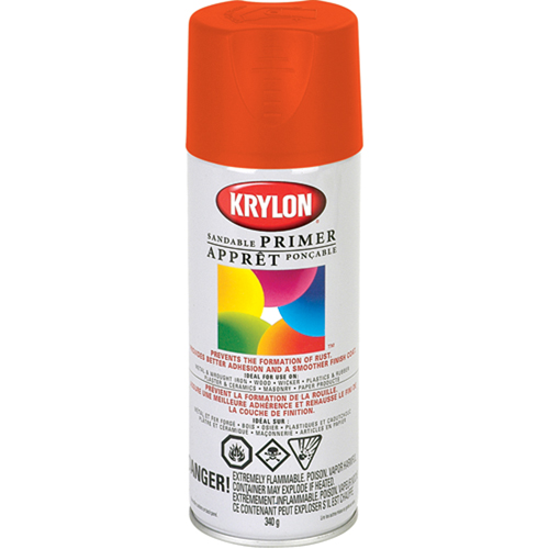 Fluorescent Spray Paint, Fluorescent Red/Orange, 11 oz., Aerosol Can NRZ Safety Inc.