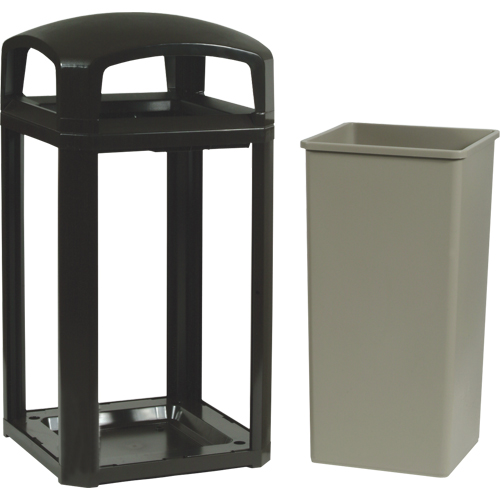 Cadre pour contenant Landmark Series Classique a/enveloppe rigide, Plastique, 50 gal. US NRZ Safety Inc.