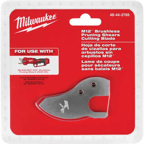 Lame de remplacement pour s&eacute;cateurs sans balais M12  NRZ Safety Inc.
