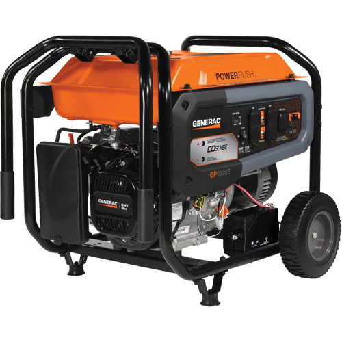 Portable Generator with COsense&reg; Technology, 8125 W Surge, 6500 W Rated, 120 V/240 V, 7.9 gal. Tank NRZ Safety Inc.
