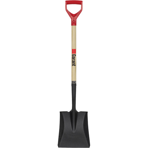 Pelle carr&eacute;e, Bois, Lame Acier durci, Manche en Prise en D, Longueur 43-1/2" NRZ Safety Inc.