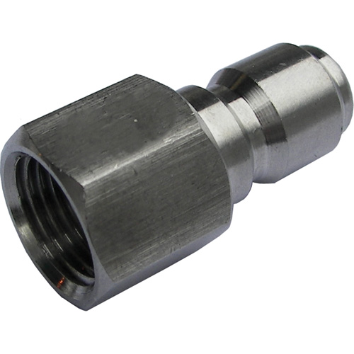 Stainless Steel Quick Disconnect Plug NRZ Safety Inc.