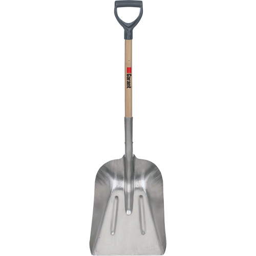 #8 Grain Scoop Shovel, Wood, Aluminum Blade, D-Grip Handle, 29" Length NRZ Safety Inc.