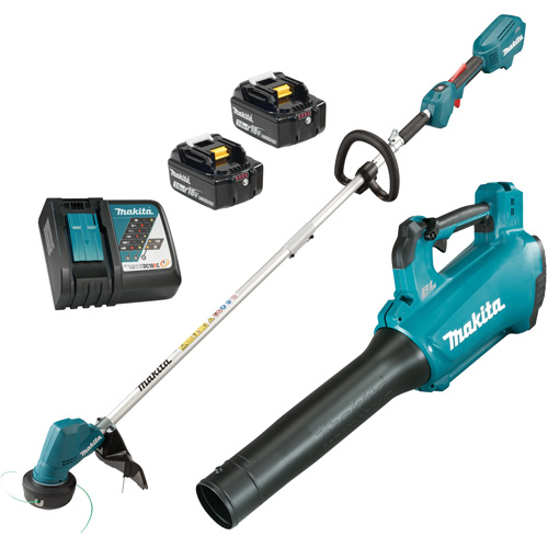 18V LXT Brushless Line Trimmer & Turbo Blower Combo Kit, 13", Battery Powered, 18 V NRZ Safety Inc.