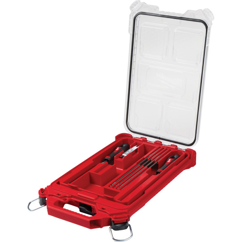 9-Piece Saw Chain Sharpening Set with PACKOUT Low-Profile Compact Organizer, 6 Pcs NRZ Safety Inc.