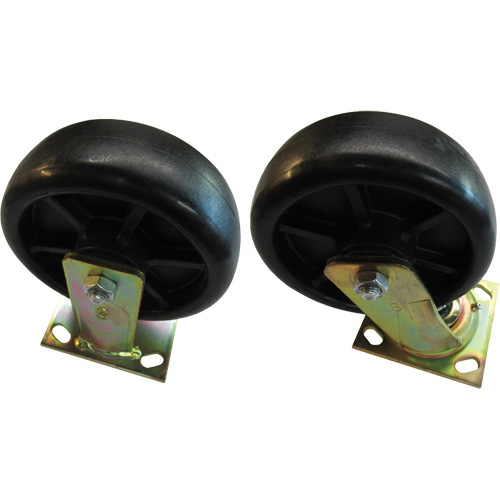 Conteneurs autobasculeurs en acier - ensemble de roulettes pour conteneurs NRZ Safety Inc.