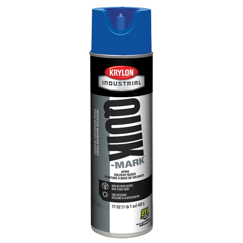 Industrial Quik-Mark Solvent-Based Inverted Marking Paint, 17 oz., Aerosol Can NRZ Safety Inc.