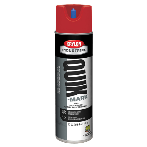 Peinture de marquage industrielle invers&eacute;e &agrave; base de solvant Quik-Mark, 17 oz, Canette a&eacute;rosol NRZ Safety Inc.