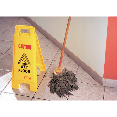 "Wet Floor" Safety Signs, English with Pictogram NRZ Safety Inc.