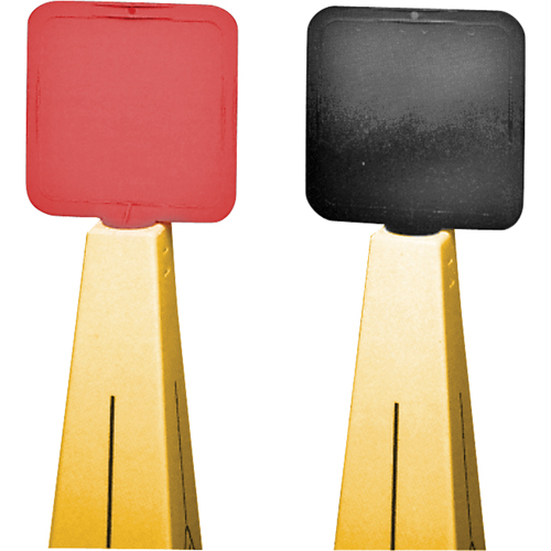 &eacute;criteau &agrave; enclencher sur c&ocirc;ne de signalisation NRZ Safety Inc.