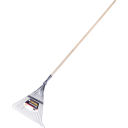 Pro Fan Rake, 24" Blade, 22 Tines, Hardwood Handle, Steel Blade NRZ Safety Inc.
