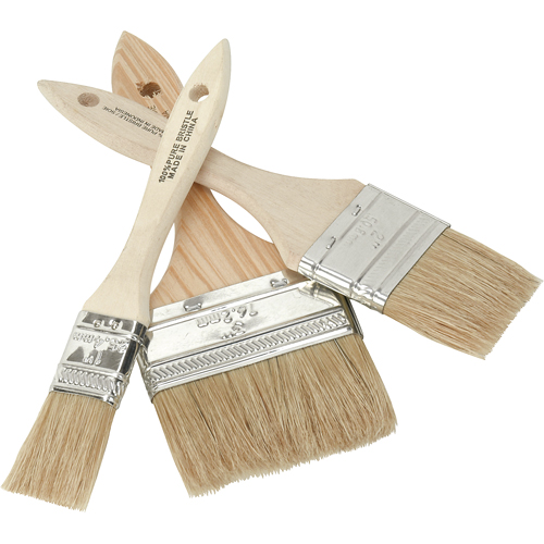Chip Paint Brush, White China, Wood Handle, 1" Width NRZ Safety Inc.