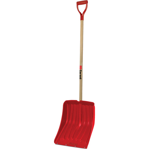Alpine Snow Shovel, Polypropylene Blade, 13-9/10" Wide, D-Grip Handle, Wearstrip Included NRZ Safety Inc.