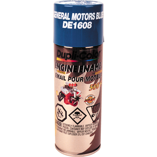 Enamel Engine Paint, GM Blue, 12 oz., Aerosol Can NRZ Safety Inc.