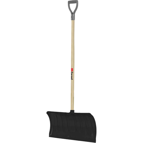 Nordic Snow Pusher, Polypropylene Blade, D-Grip Handle, 20-3/4" W NRZ Safety Inc.