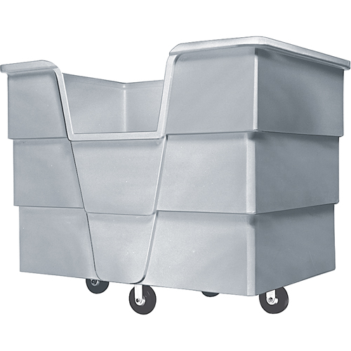 Jumbo Starcart Box Truck, Polyethylene, 65" L x 45" W x 54" H, 60 cu. ft. Volume, 1500 lbs. Capacity NRZ Safety Inc.