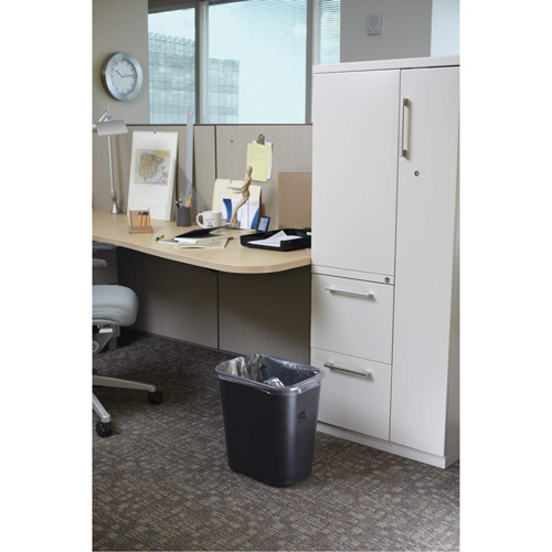 Corbeille &agrave; papier en plastique, 28 pintes, Plastique NRZ Safety Inc.