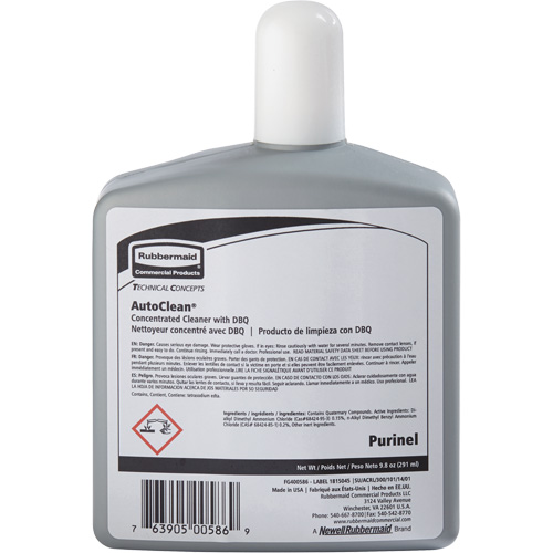 Produit d'entretien pour drain et nettoyeur de cuvette de rechange AutoClean de Purinel, 9,8 oz, Bouteille NRZ Safety Inc.