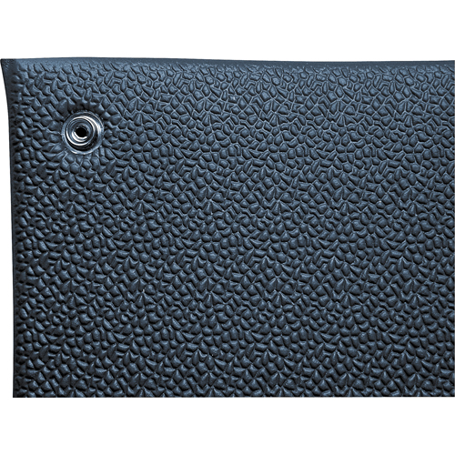 Comfort-King Anti-Static Matting, 4' W x 60' L x 3/8" T, Pebbled, Blue NRZ Safety Inc.