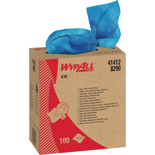 WypAll&reg; X70 Premium Industrial Cloths, Heavy-Duty, 16-4/5" L x 8-1/3" W NRZ Safety Inc.