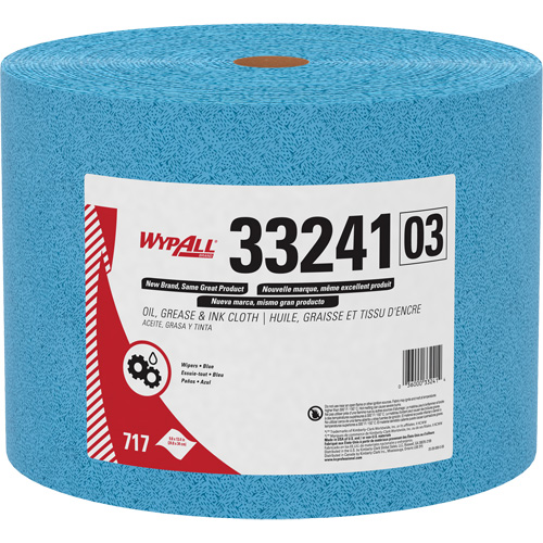 WypAll&reg; Oil, Grease & Ink Cloth, Specialty, 13-2/5" L x 9-4/5" W NRZ Safety Inc.