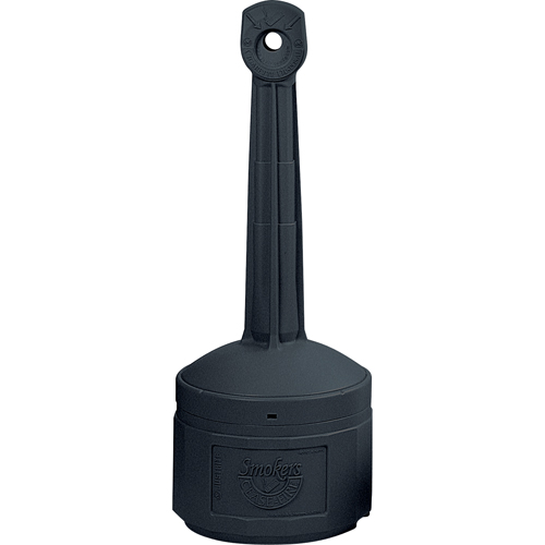 Cendriers Smoker's Cease-Fire, Sur pied, Plastique, Capacit&eacute; 4 gal. US, Hauteur 38-1/2" NRZ Safety Inc.